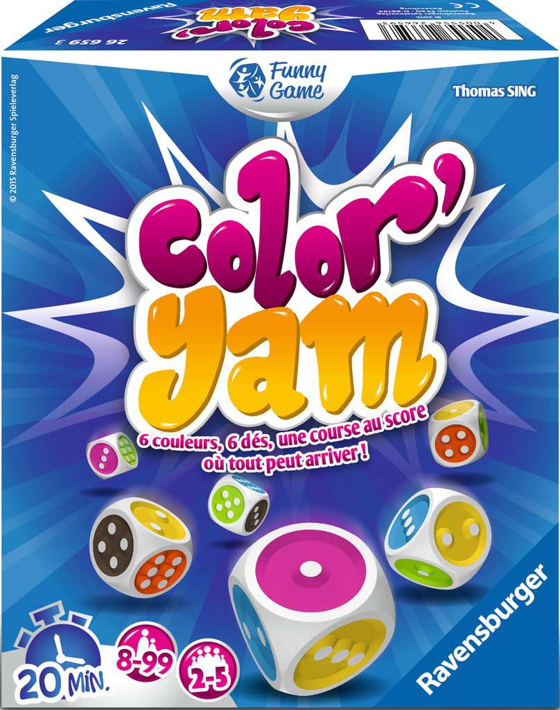 Color'Yam - Jeux de cartes et d'ambiance à partir de 8 ans