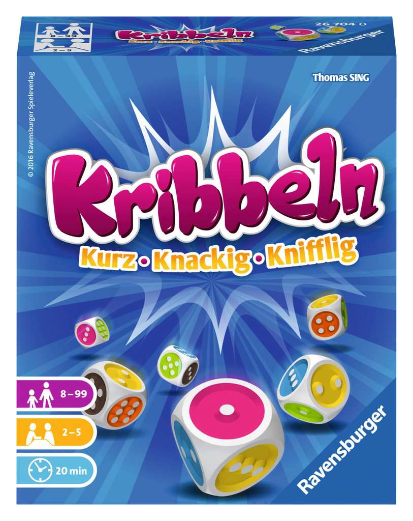 Kribbeln - Würfelspiel ab 8 Jahre