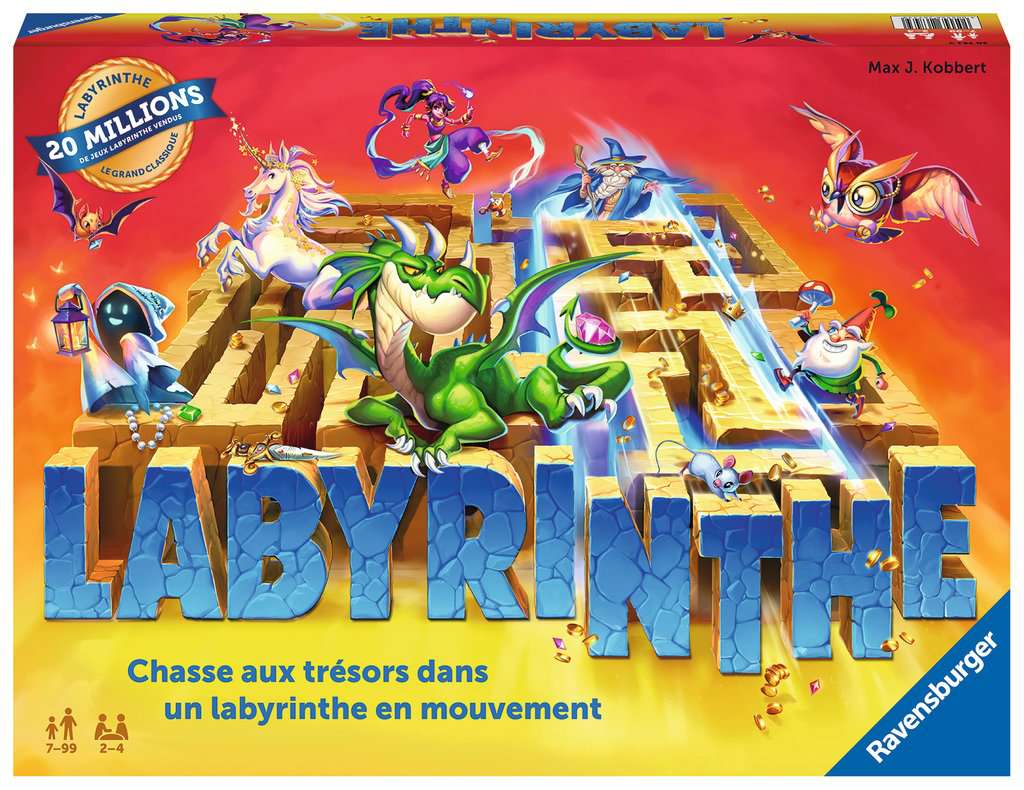 Labyrinthe - Jeux famille à partir de 7 ans