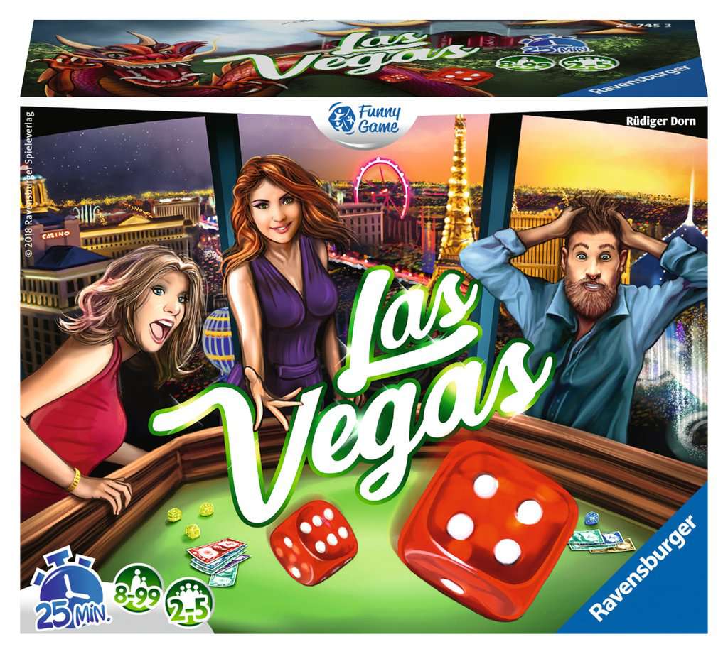 Las Vegas - Jeux de cartes et d'ambiance à partir de 8 ans