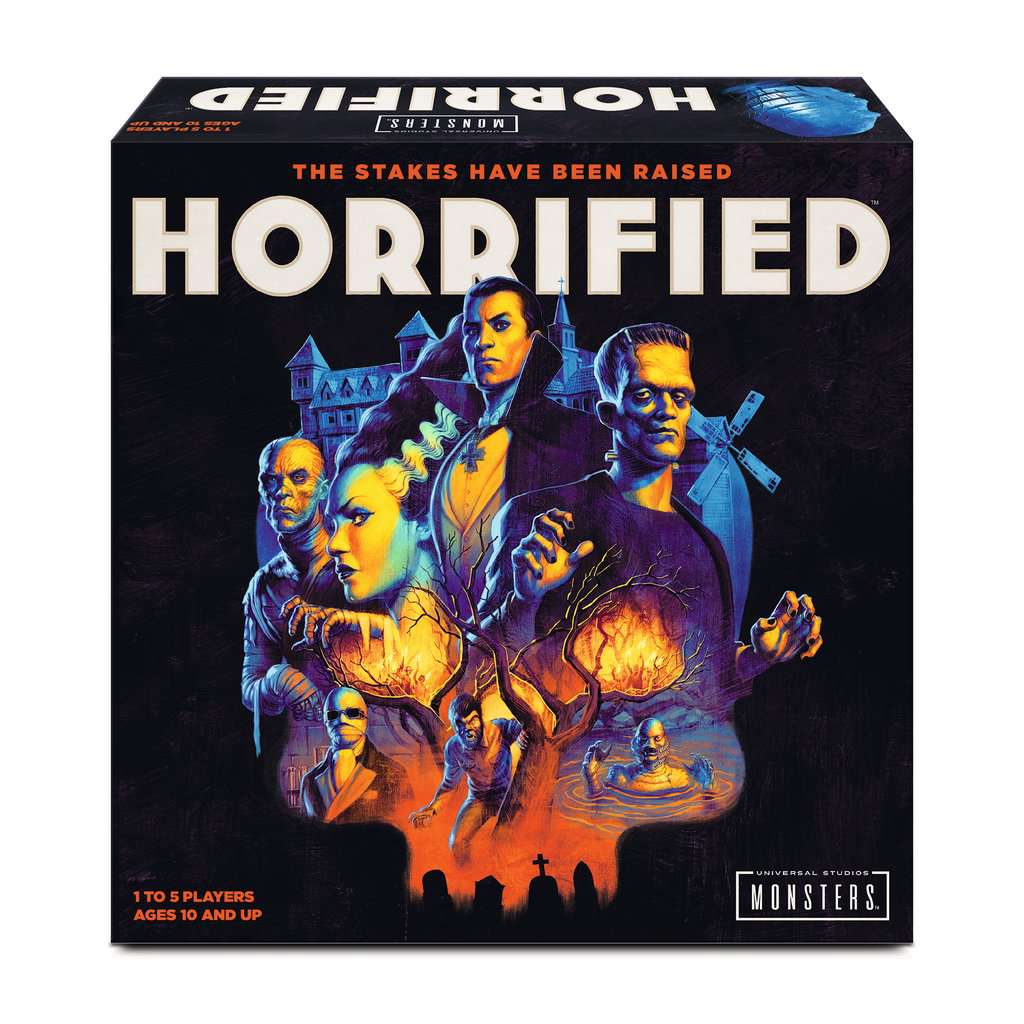 Ravensburger Horrified - Universal Monster Game - The Stakes have be Raised