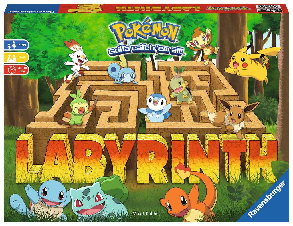 Pokémon Labyrinth - Gesellschaftsspiel & Brettspiel ab 7 Jahre