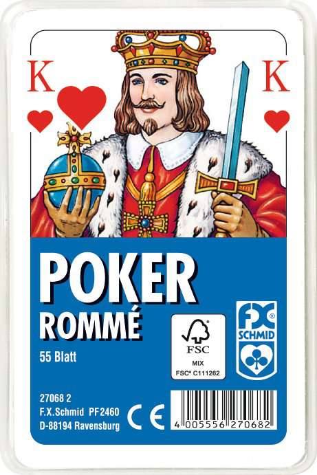 Poker/Rommé - Kartenspiel ab 8 Jahre