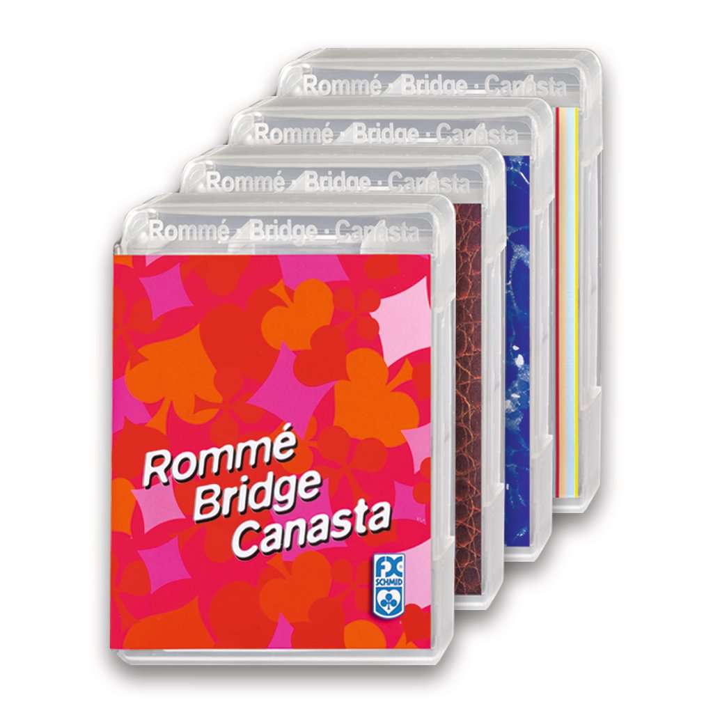 Rommé, Bridge, Canasta - Spiele für Erwachsene ab 8 Jahre