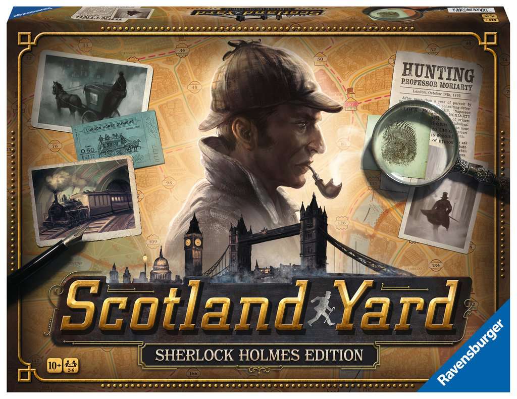 Sherlock Holmes Scotland Yard - Jeux famille à partir de 10 ans