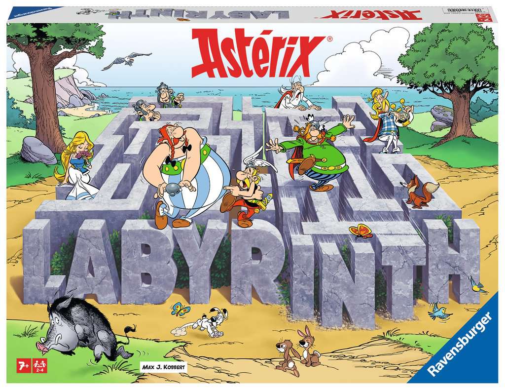Asterix Labyrinth - Gesellschaftsspiel & Brettspiel ab 7 Jahre