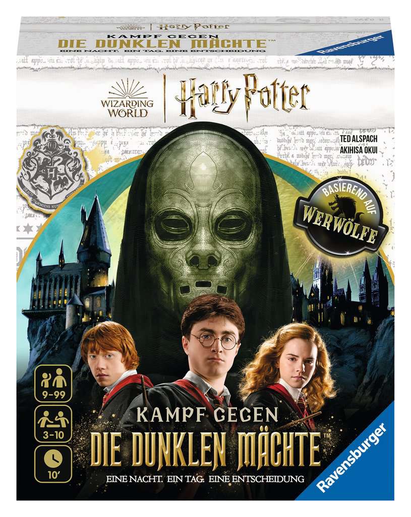 Harry Potter: Kampf gegen die dunklen Mächte - Gesellschaftsspiel & Brettspiel ab 9 Jahre