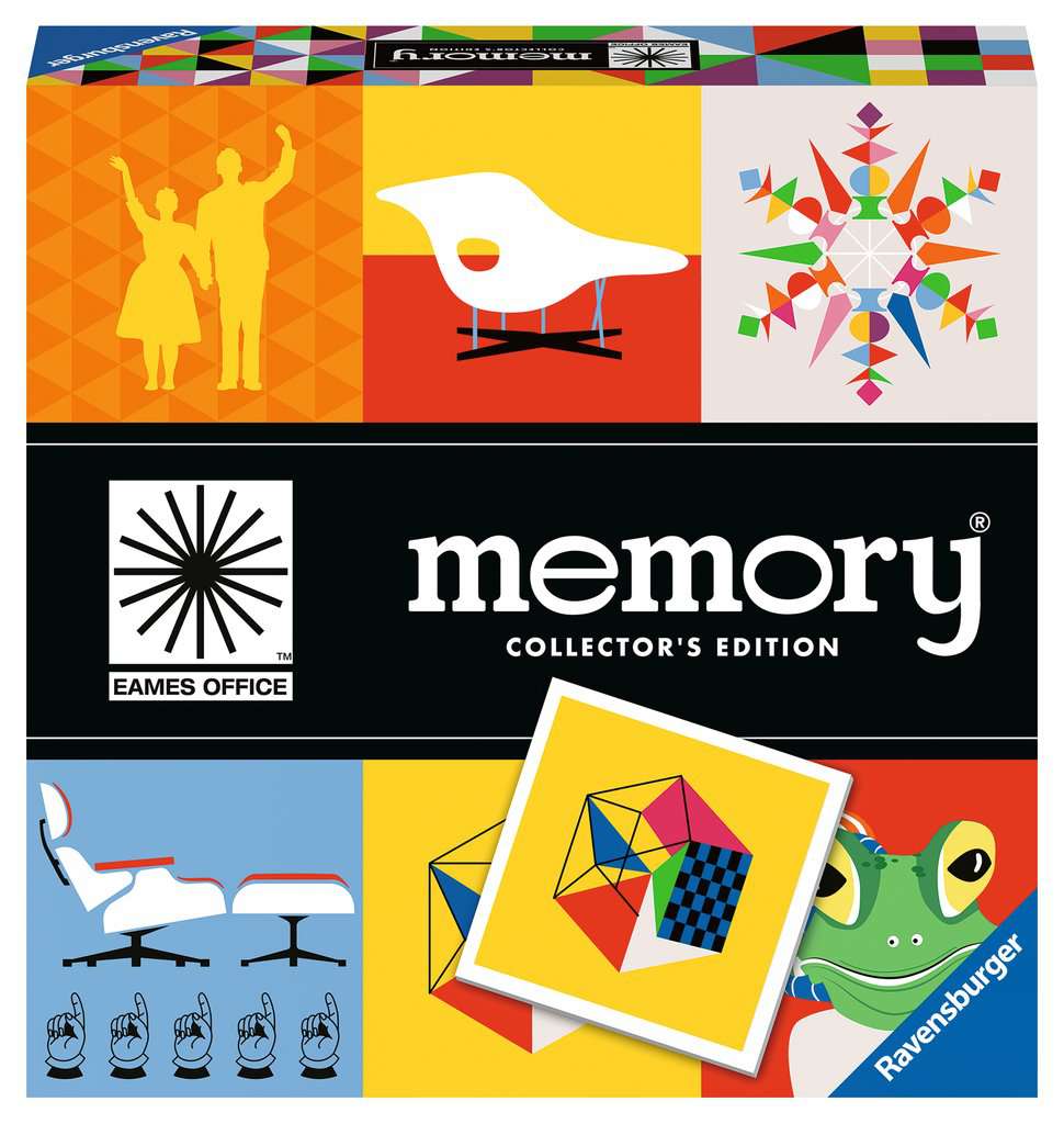 Collector's memory® EAMES - Gesellschaftsspiel & Brettspiel ab 8 Jahre