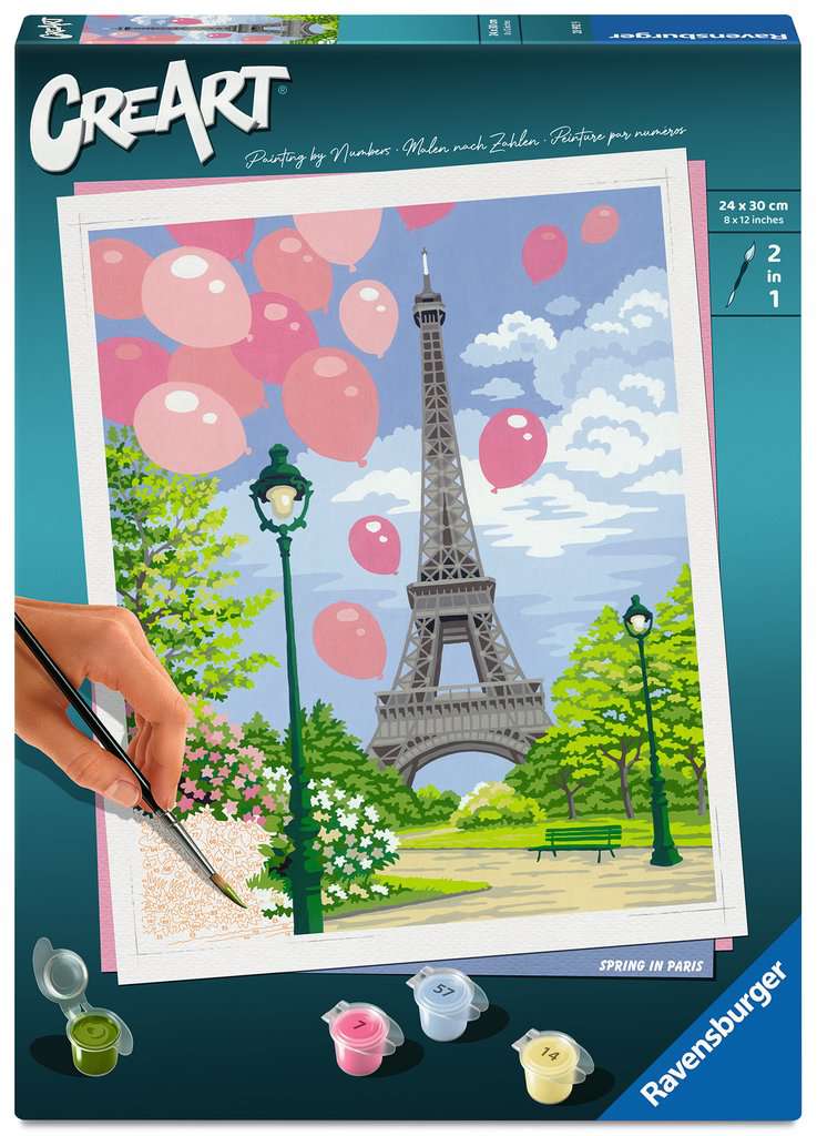 CreArt Adults Trend - Frühling in Paris