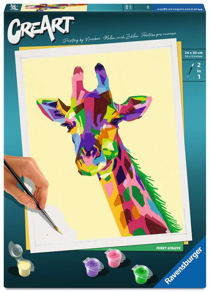 CreArt Adults Trend - Funky Giraffe