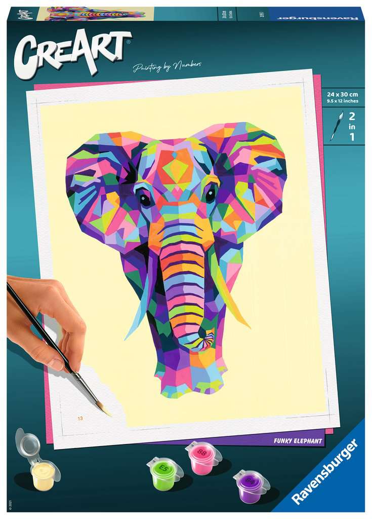 CreArt Adults Trend - Funky Elefant