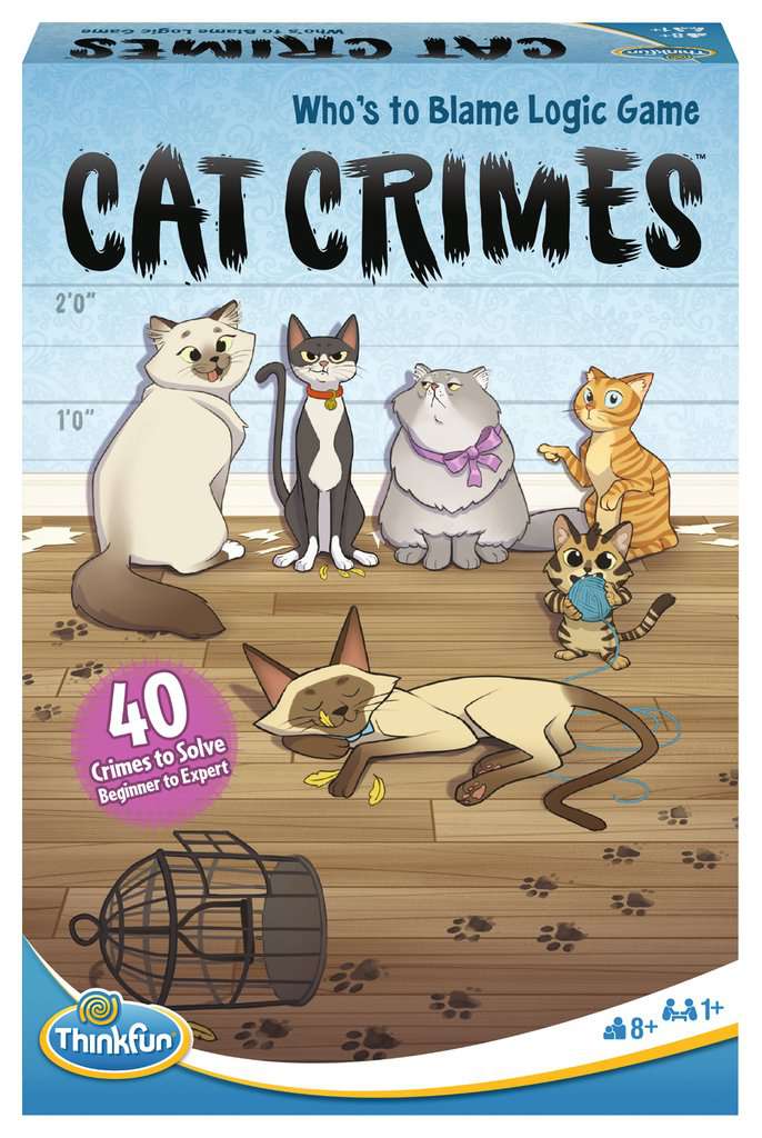 Thinkfun Cat Crimes - Who’s To Blame Logic Game - Image 4