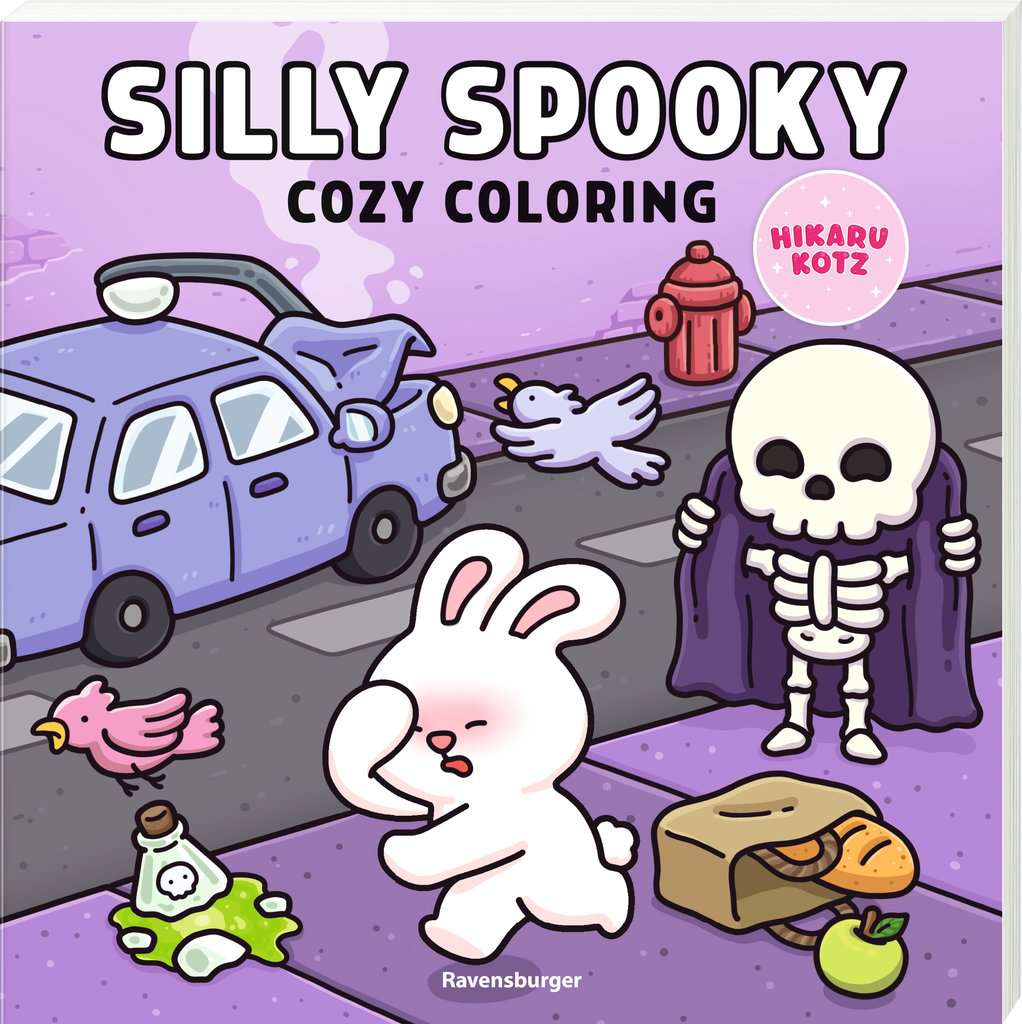 Cozy Coloring: Silly Spooky
