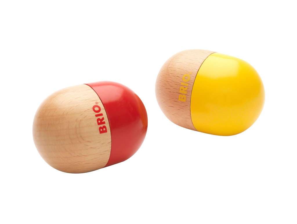 BRIO Infant/ Toddler - Rasselei Set, 2 Teile