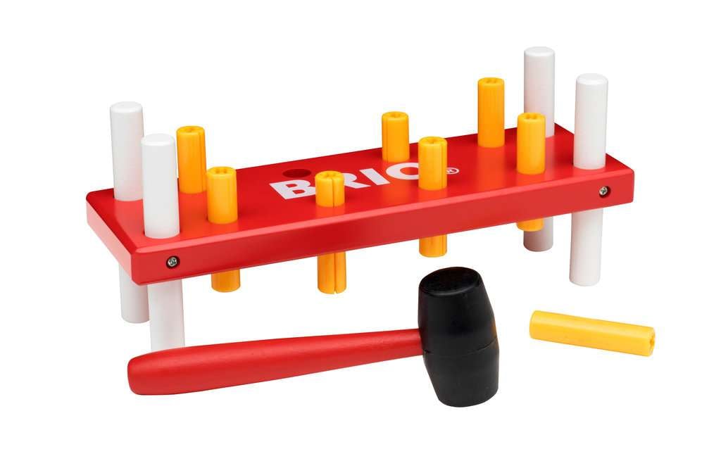 BRIO Infant/ Toddler - Rote Klopfbank