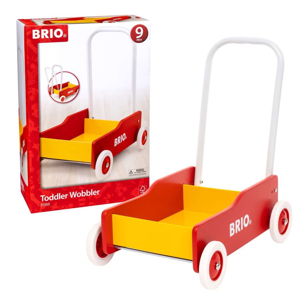 BRIO Infant/ Toddler - Lauflernwagen, rot/gelb