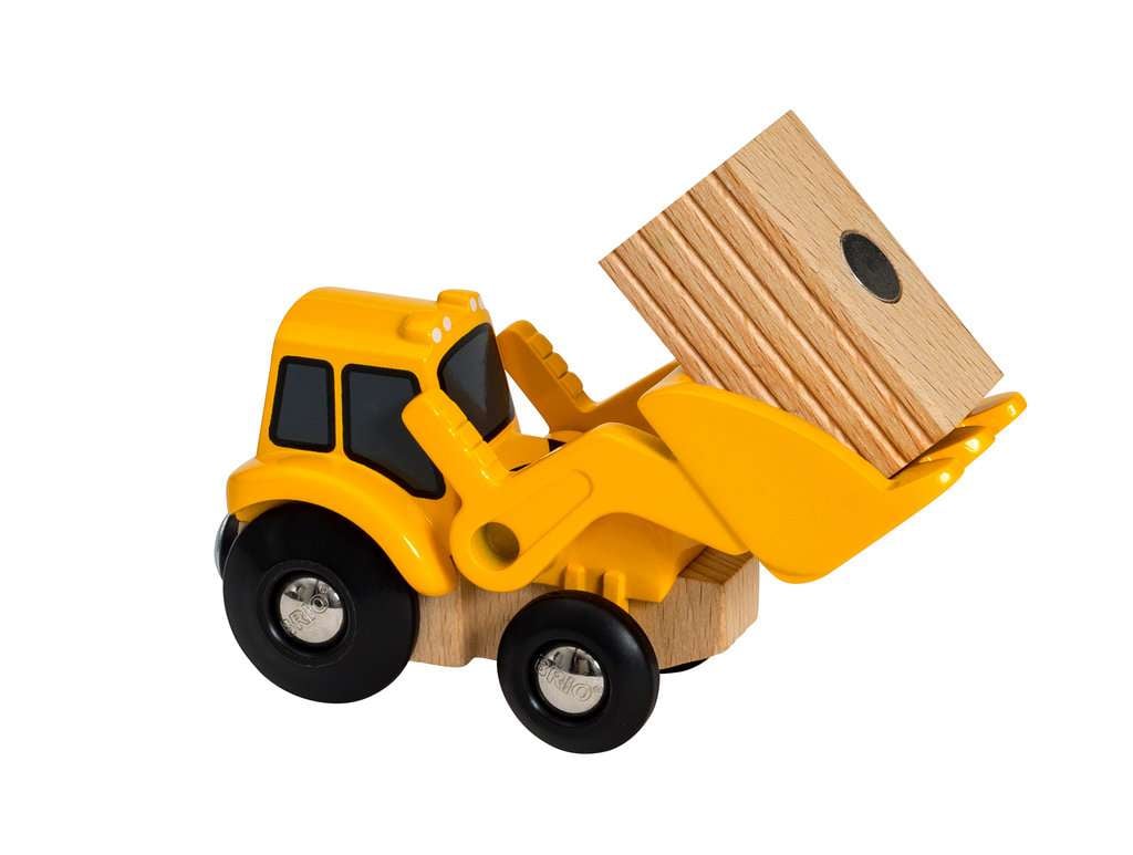 BRIO World - Frontlader mit Magnetladung
