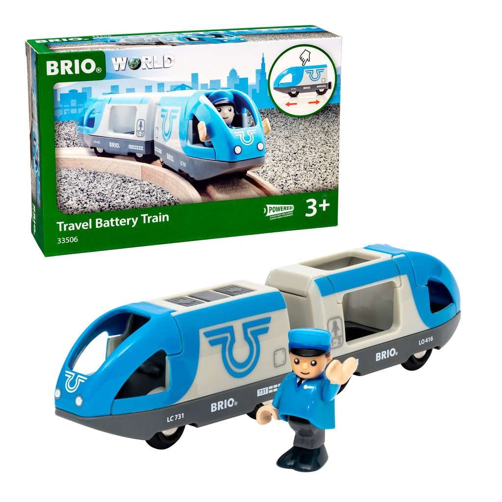 BRIO World - Train de Voyageurs à pile