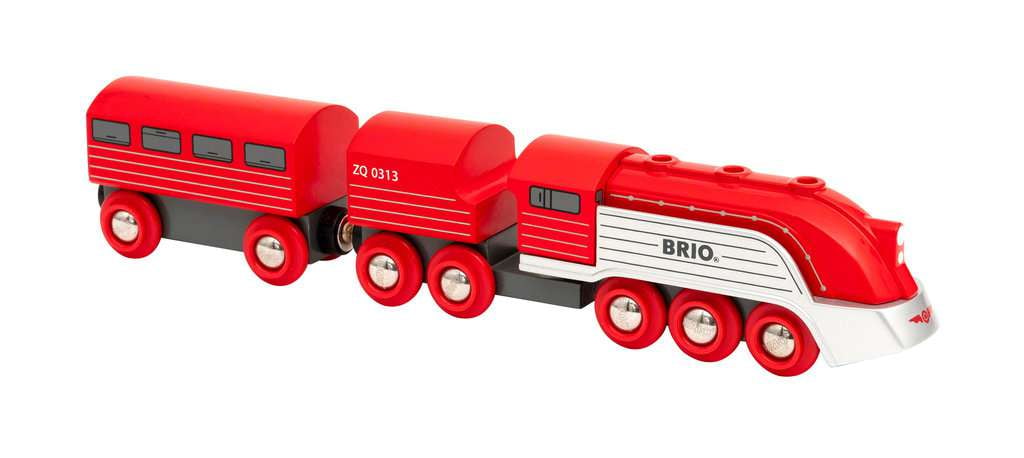 Brio Boys Red/Silver World - Streamline Train