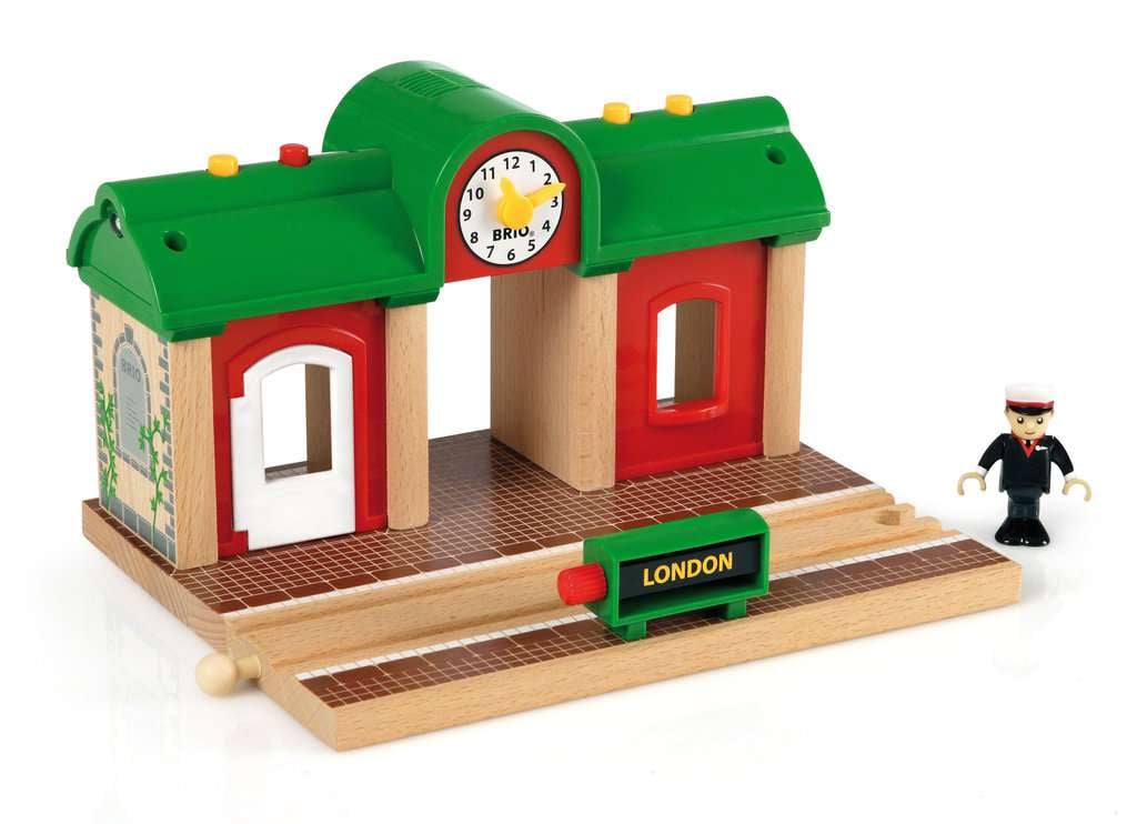 BRIO World - Gare Principale à Enregistreur vocal
