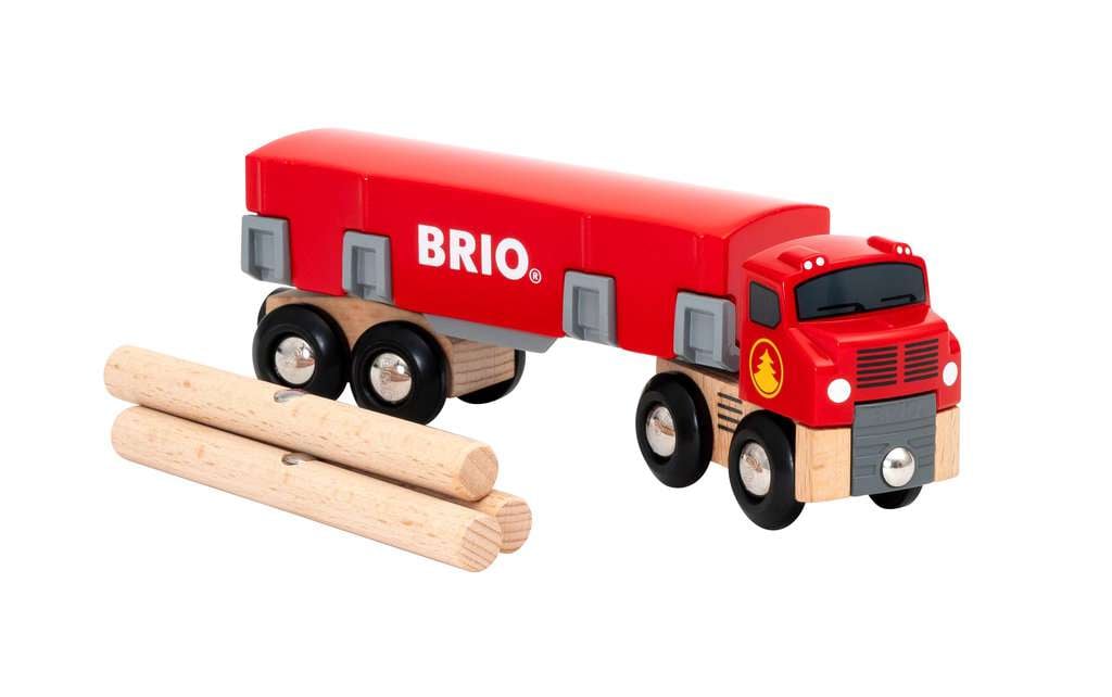 Brio Boys Red World - Lumber Truck