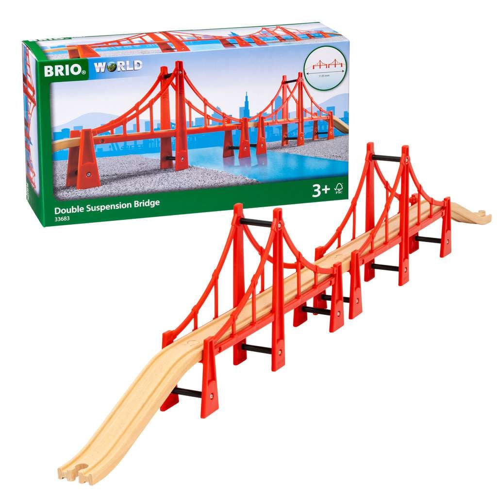 Brio Red World - Double Suspension Bridge