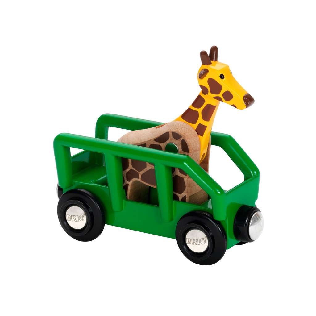 Brio Boys World - Giraffe And Wagon