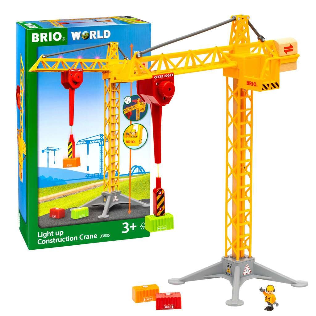 Brio Boys Light World - Up Construction Crane