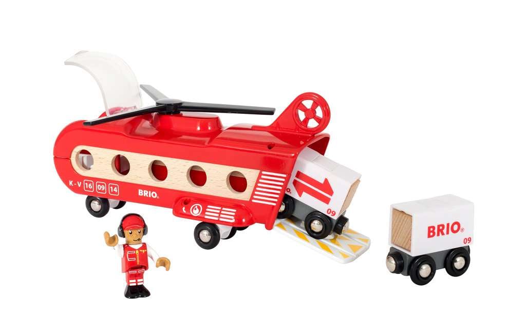 BRIO World - Eisenbahn-Transporthubschrauber