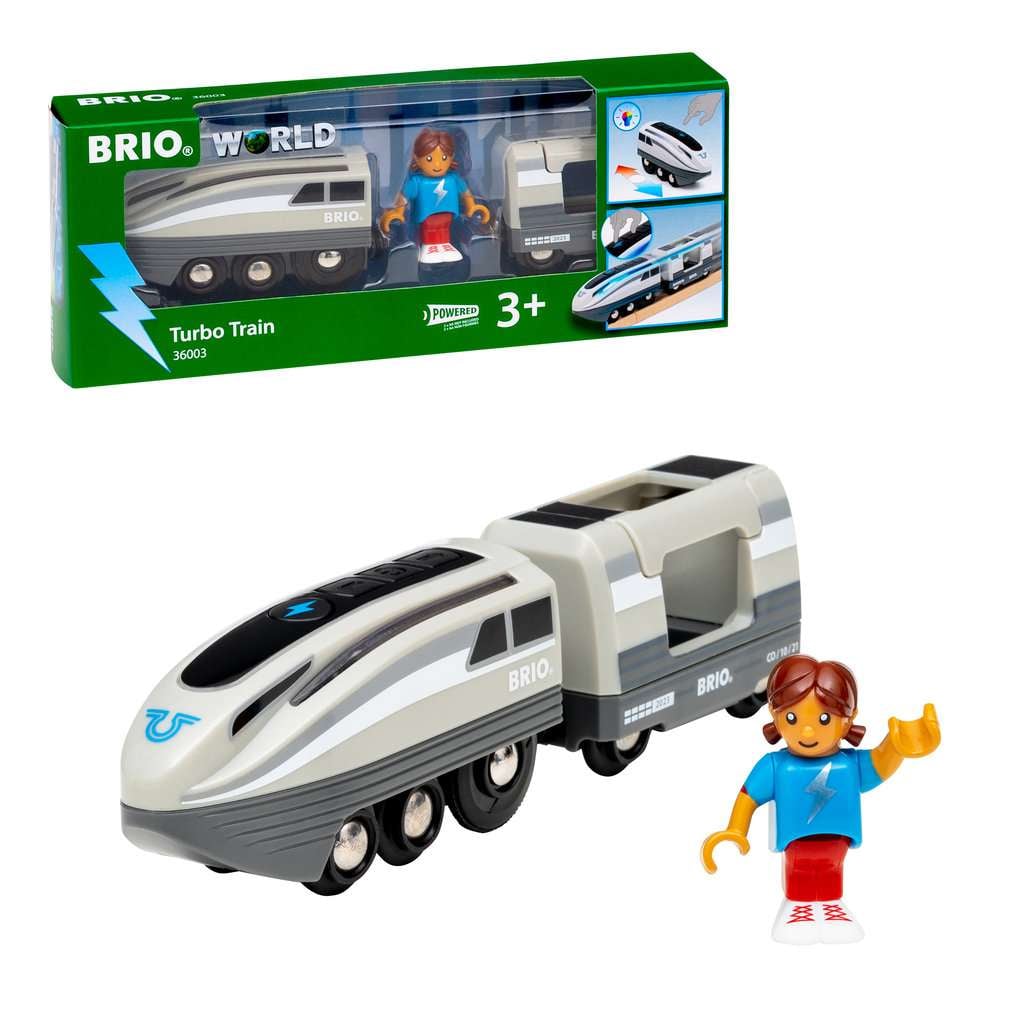 BRIO World - Locomotive à piles Super Rapide