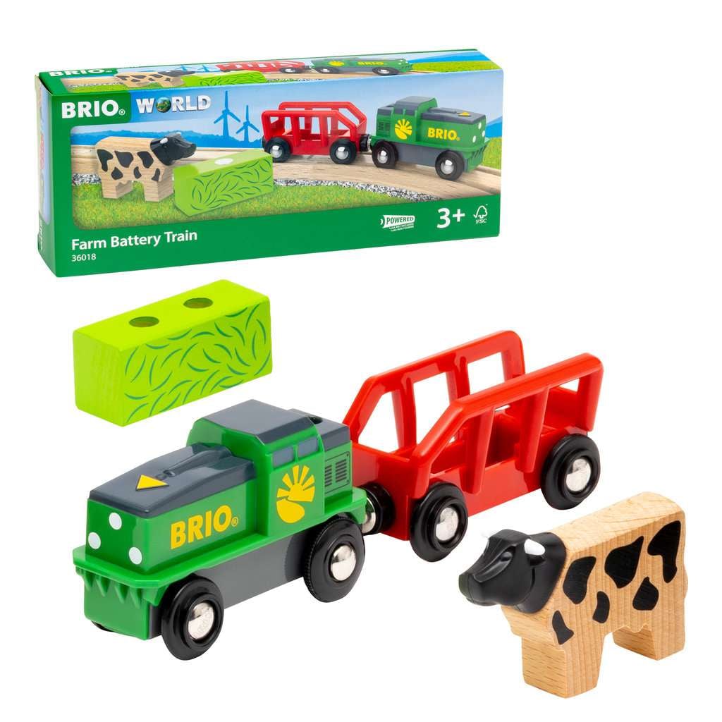 Brio World - Farm Battery Train