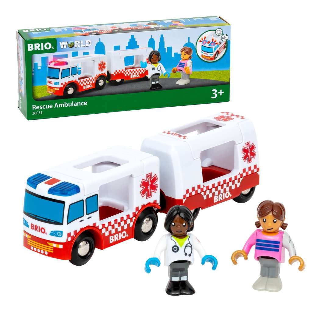 BRIO World - Camion Ambulance Son et Lumière