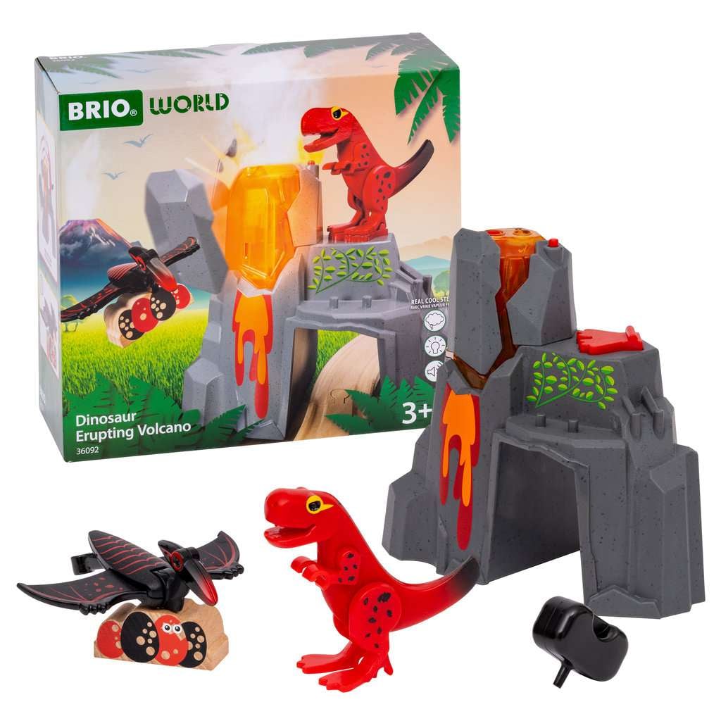 BRIO World - Volcan Dinosaure en Éruption