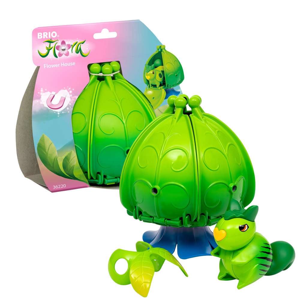 BRIO Flora - 36220 Ivys Blumenhaus | Spielset für endlosen fantasievollen Spielsßaß für Mädchen und Jungen ab 3 Jahren - wunderschönes Geschenk