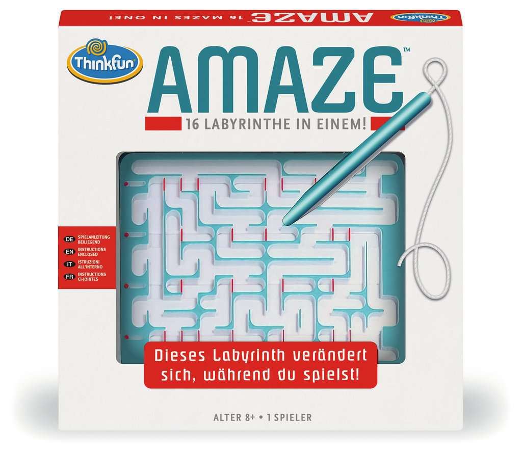 ThinkFun Amaze - Logikspiel ab 8 Jahre