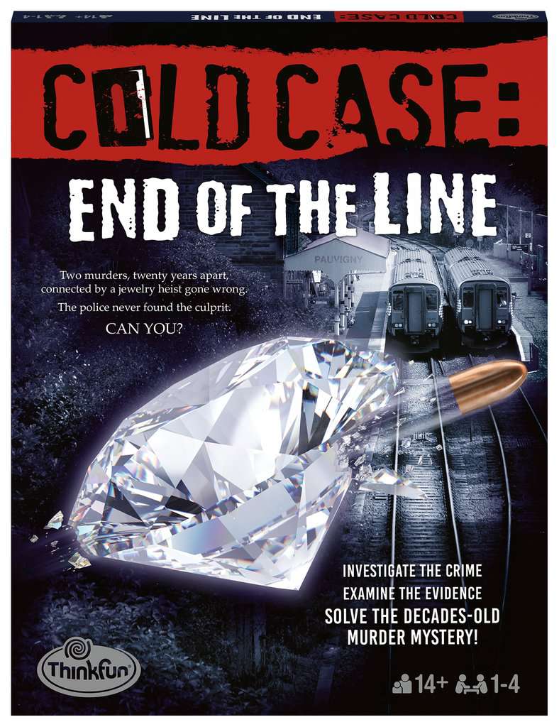 ThinkFun Cold Case: End of the Line - Combination game from 14 years