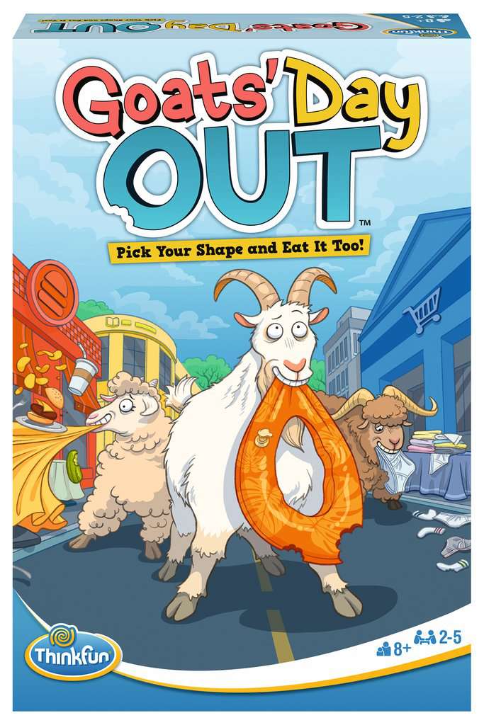 ThinkFun Goats' Day Out - Combination game from 8 years