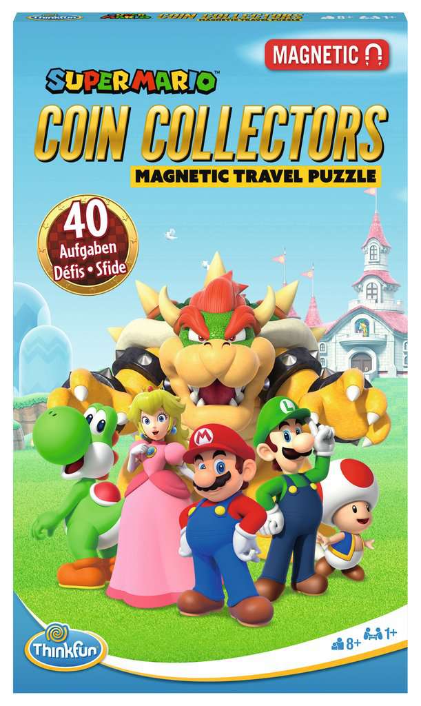 ThinkFun Nintendo Super Mario: Coin Collectors - Logikspiel ab 8 Jahre
