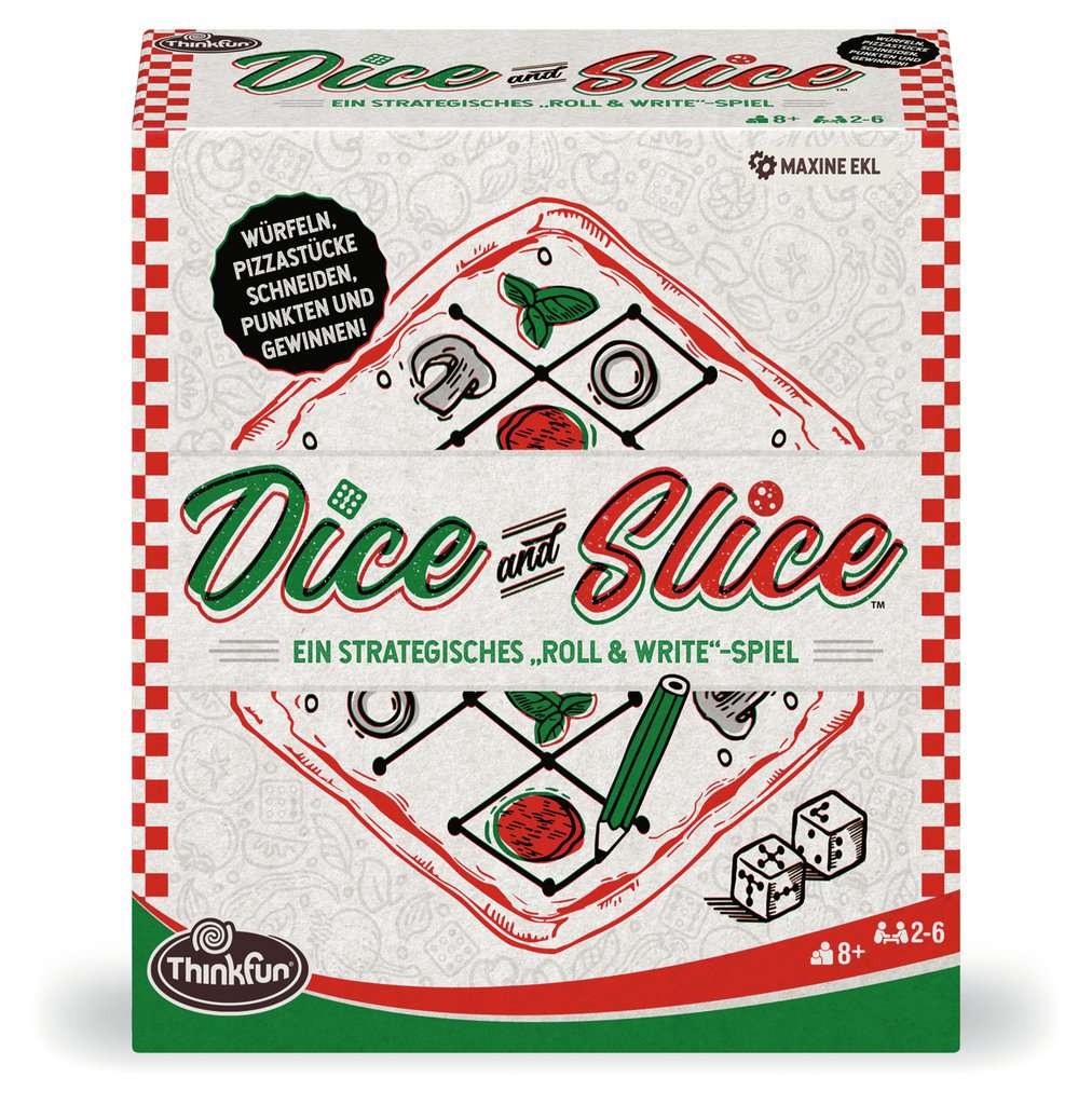 ThinkFun Dice and Slice - Logikspiel ab 8 Jahre