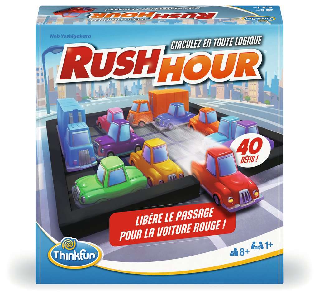 ThinkFun Rush Hour - Jeu de logique depuis 8 ans