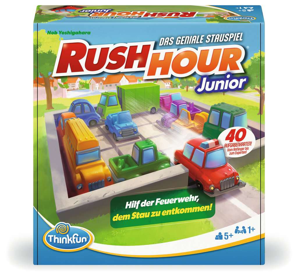 ThinkFun Rush Hour® Junior - Logikspiel ab 5 Jahre