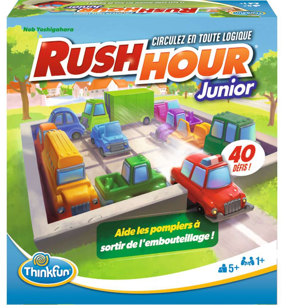ThinkFun Rush Hour Junior - Jeu de logique depuis 5 ans