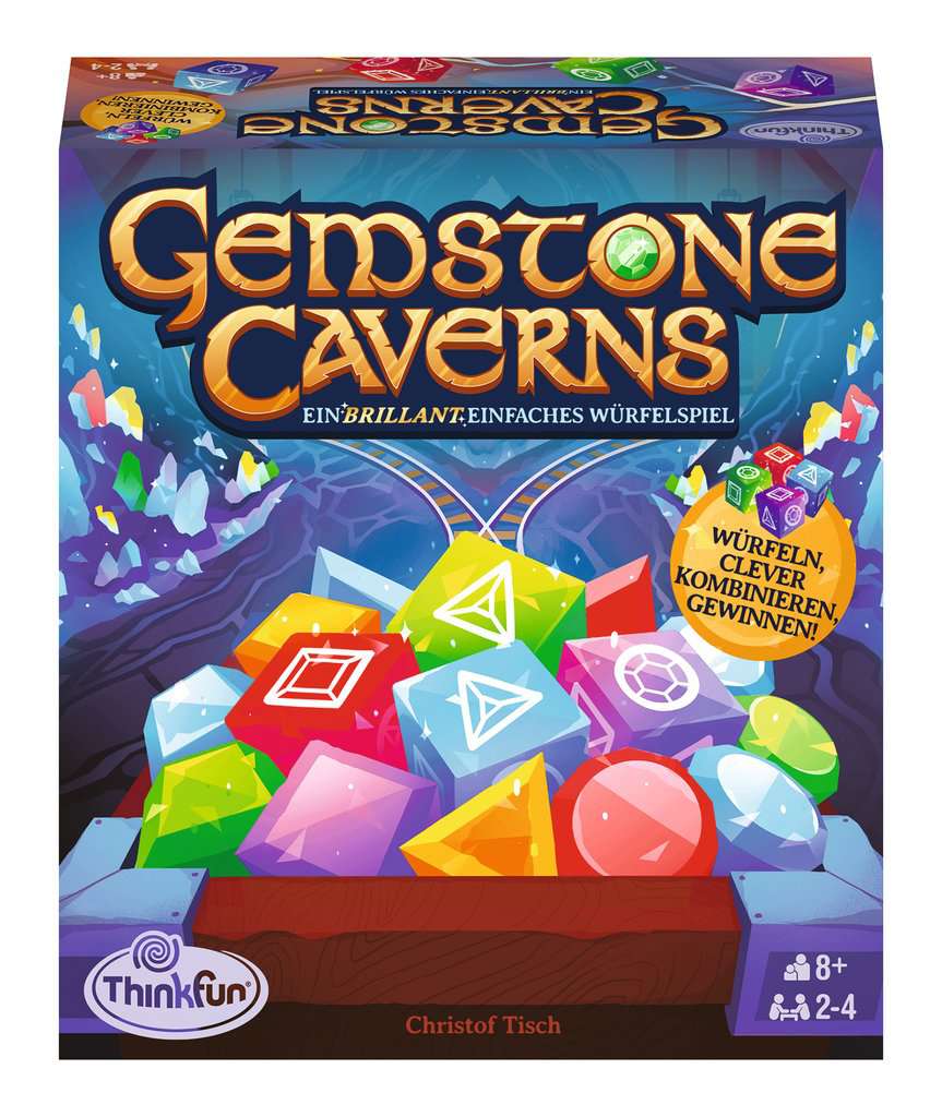 ThinkFun Gemstone Caverns - Logikspiel ab 8 Jahre