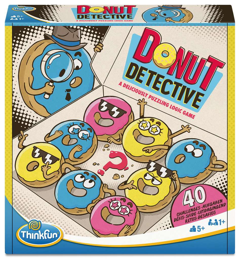 ThinkFun Donut Detective - Logikspiel ab 5 Jahre