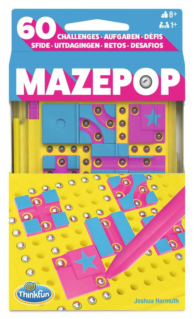 MAZEPOP - Das herausfordernde Logikspiel - ab 8 Jahre