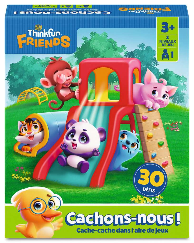 ThinkFun Friends: Cachons-nous - Le jeu des cerveaux à partir de 3 ans
