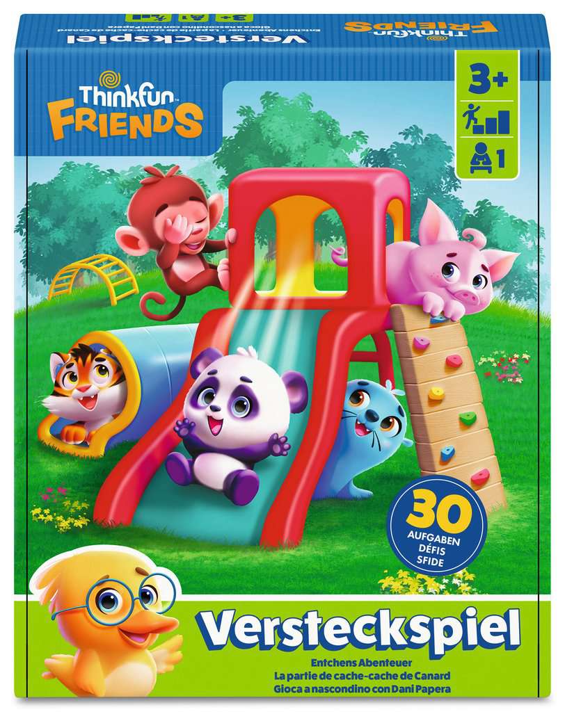 ThinkFun Friends: Versteckspiel - Logikspiel ab 3 Jahre