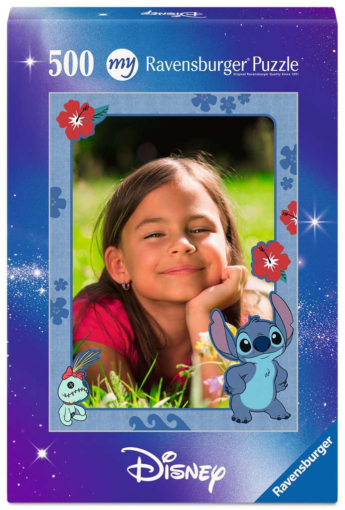 Personalisiertes Disney Stitch Fotopuzzle 500 Teile
