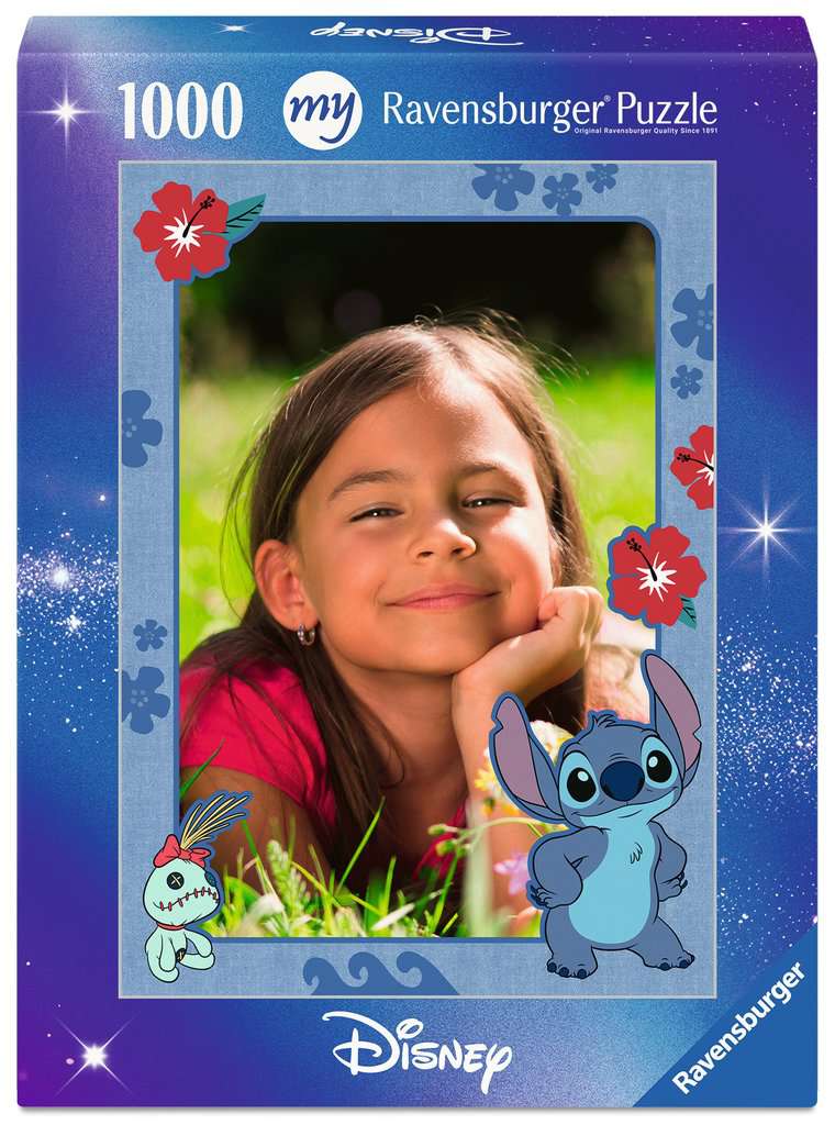 Personalisiertes Disney Stitch Fotopuzzle 1000 Teile