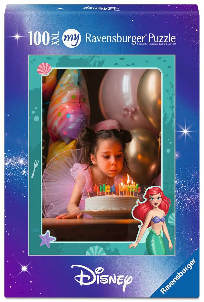 Personalisiertes Disney Prinzessinnen Fotopuzzle 100 Teile XXL